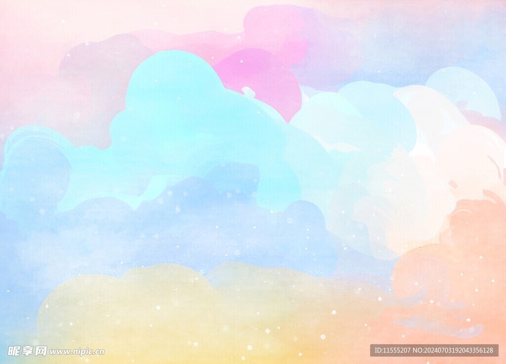 创意水彩抽象艺术画水彩晕染