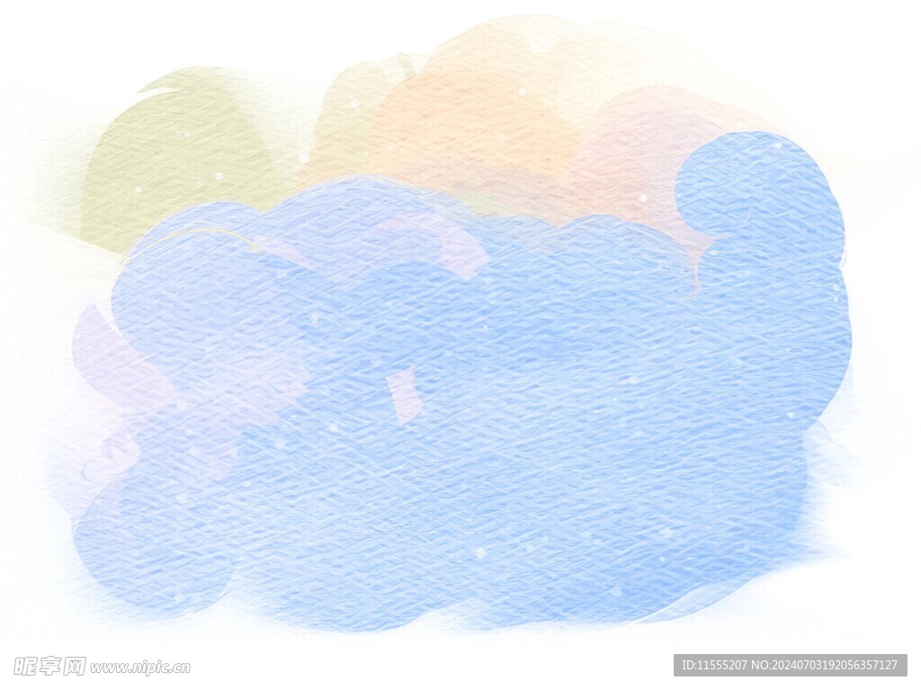 创意水彩抽象艺术画水彩晕染