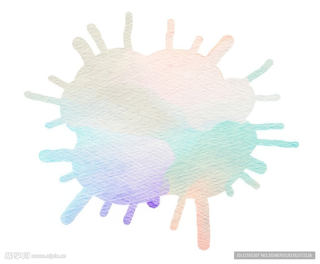 创意水彩抽象艺术画水彩晕染