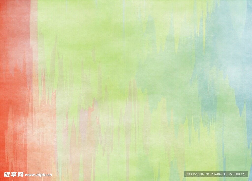 创意水彩抽象艺术画水彩晕染