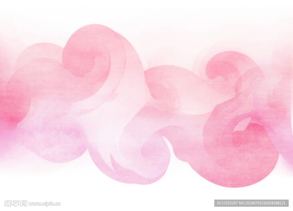 创意水彩抽象艺术画水彩晕染