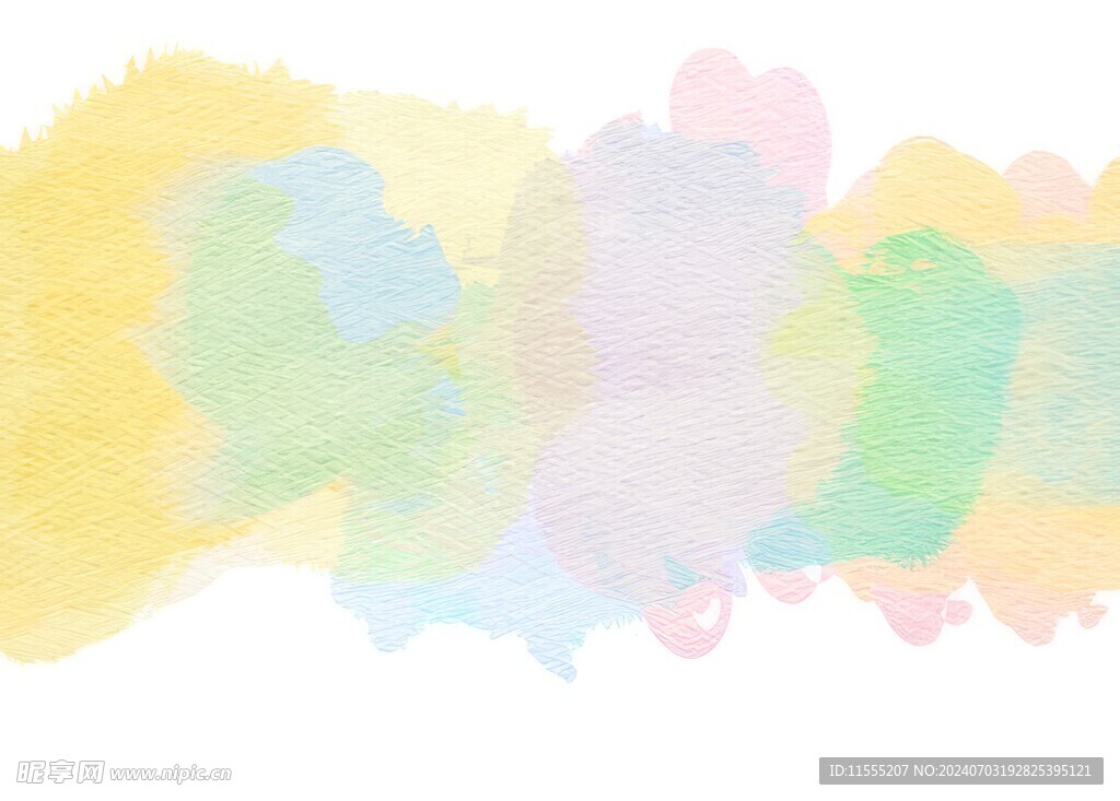 创意水彩抽象艺术画水彩晕染