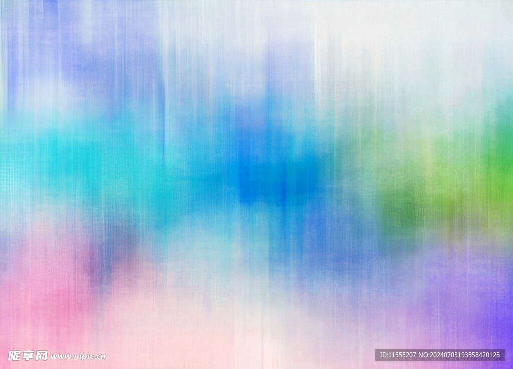 创意水彩抽象艺术画水彩晕染