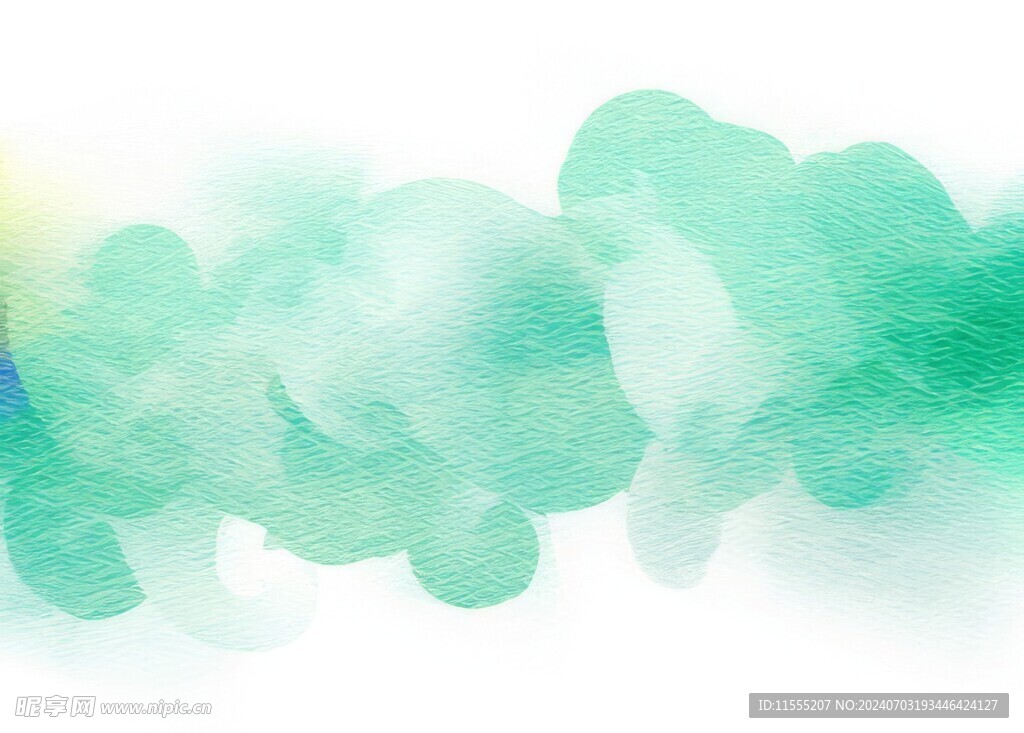 创意水彩抽象艺术画水彩晕染