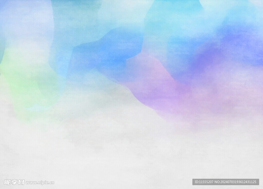 创意水彩抽象艺术画水彩晕染