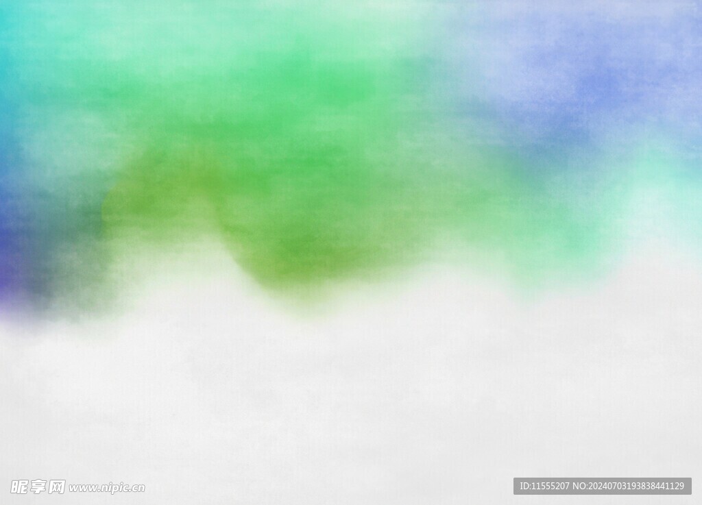 创意水彩抽象艺术画水彩晕染