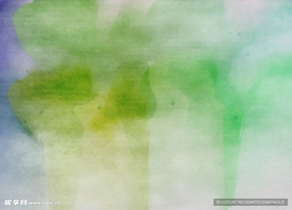 创意水彩抽象艺术画水彩晕染