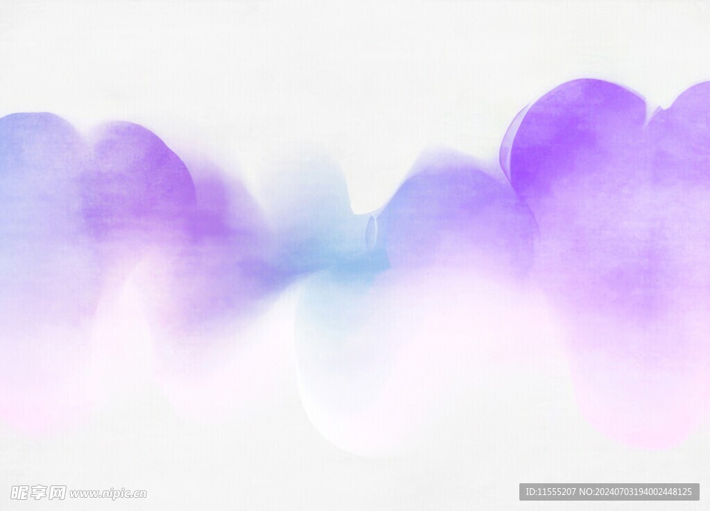 创意水彩抽象艺术画水彩晕染