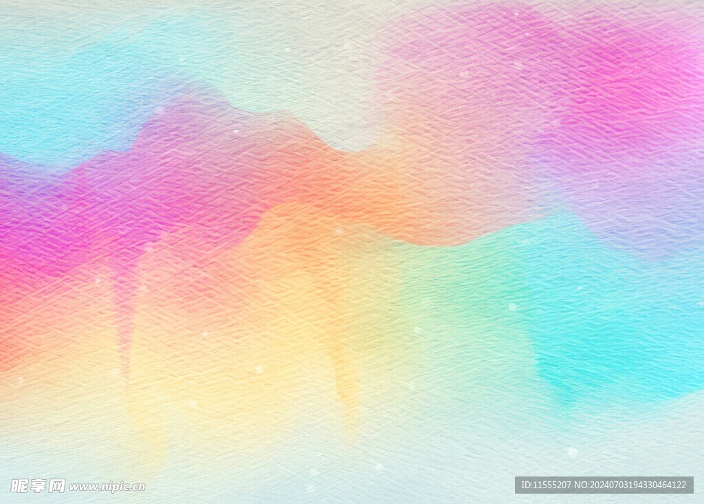 创意水彩抽象艺术画水彩晕染