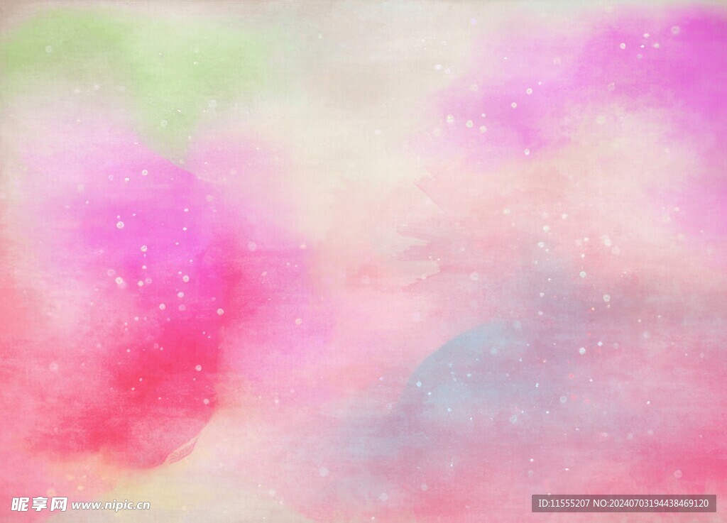 创意水彩抽象艺术画水彩晕染