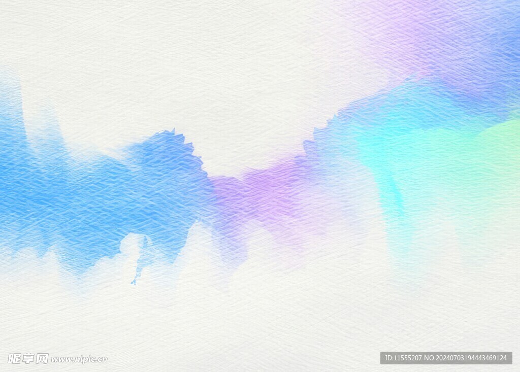 创意水彩抽象艺术画水彩晕染