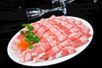火锅鲜切牛肉卷