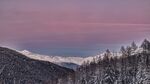 森林与雪山