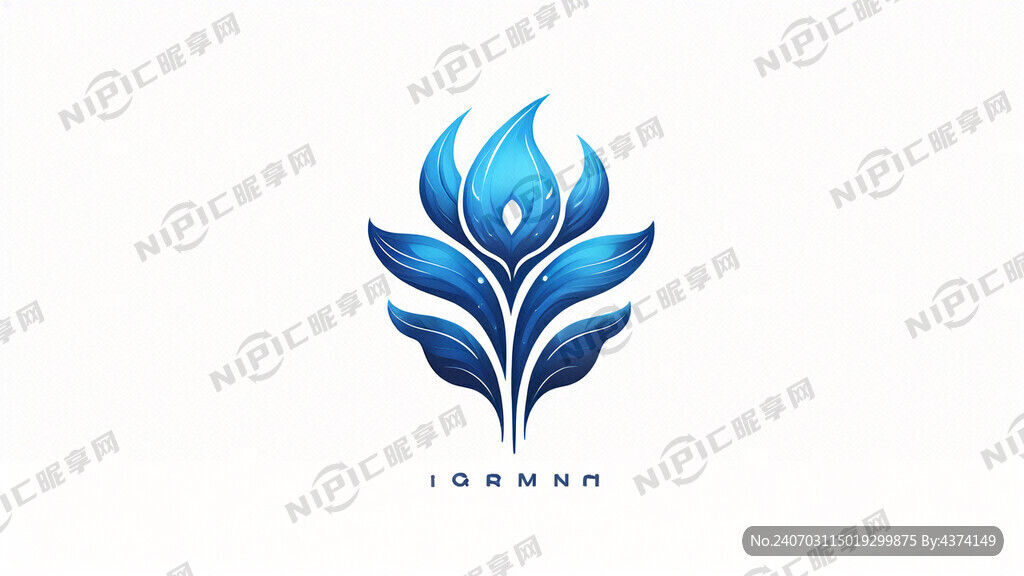 蓝蕊文化公司标志