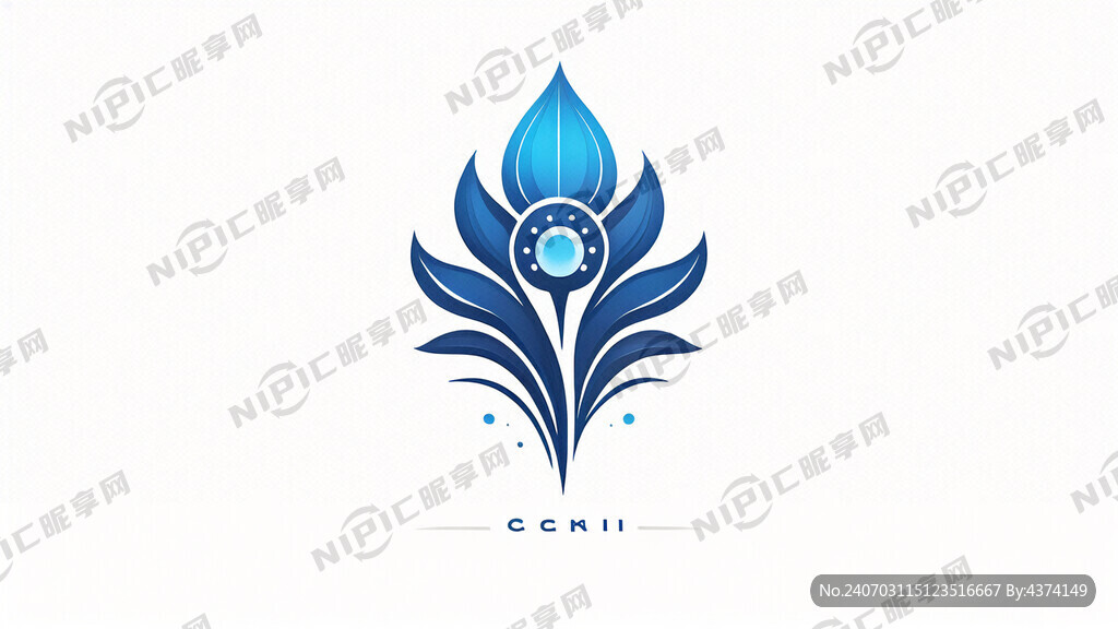 蓝蕊文化公司标志