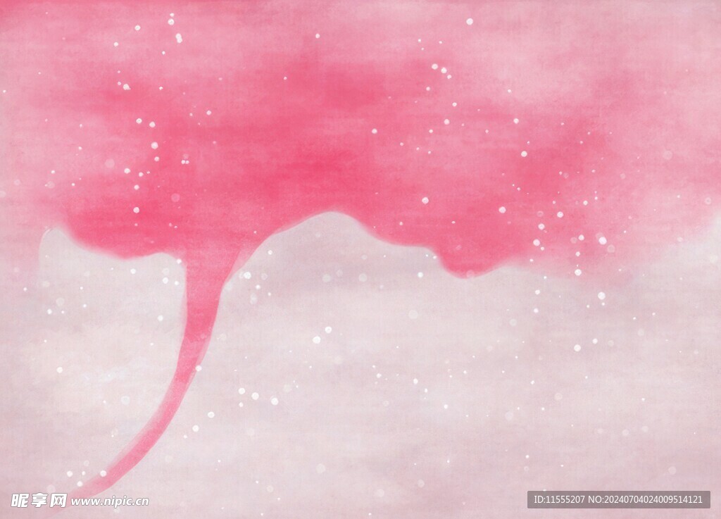 创意水彩抽象艺术画水彩晕染