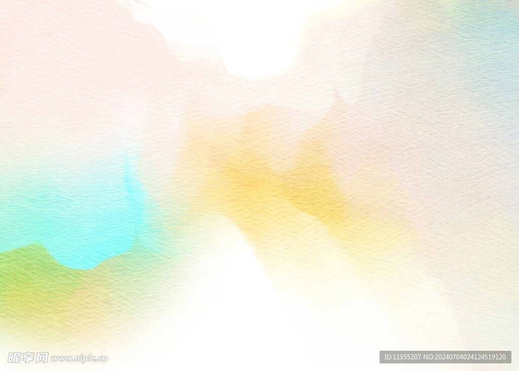 创意水彩抽象艺术画水彩晕染