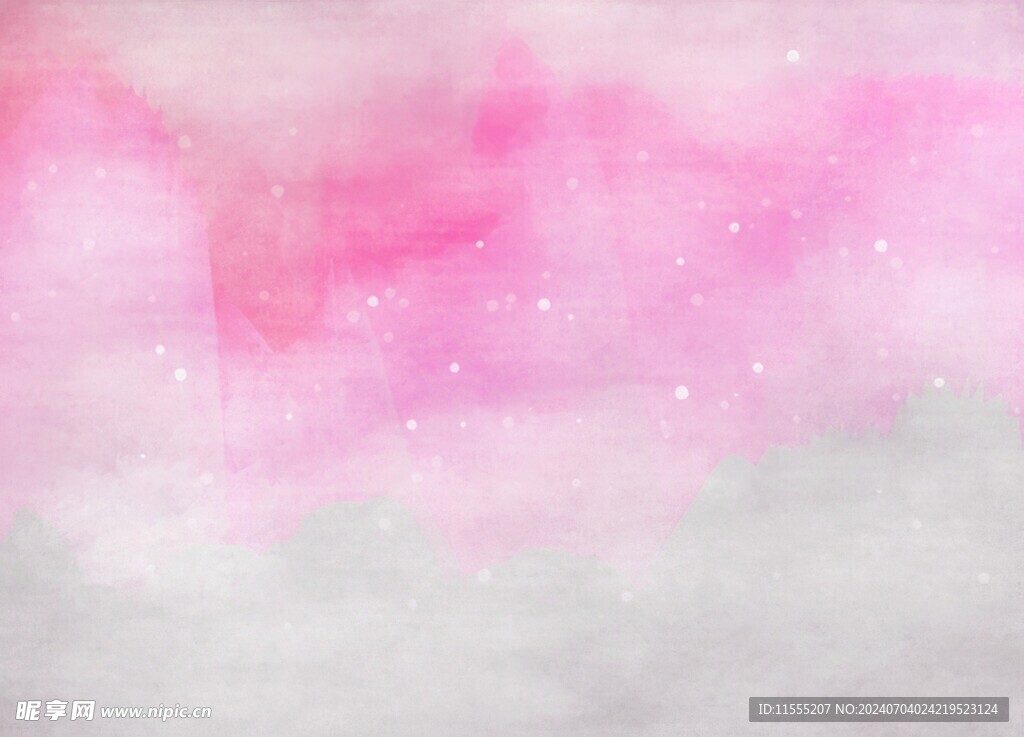 创意水彩抽象艺术画水彩晕染