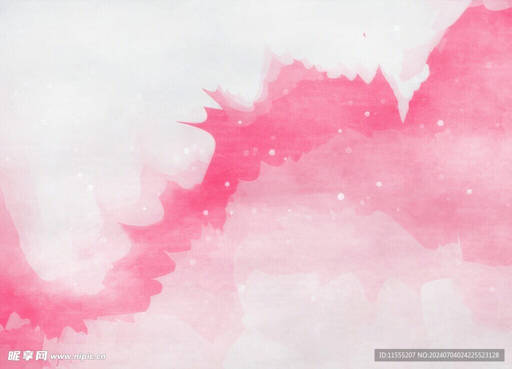 创意水彩抽象艺术画水彩晕染