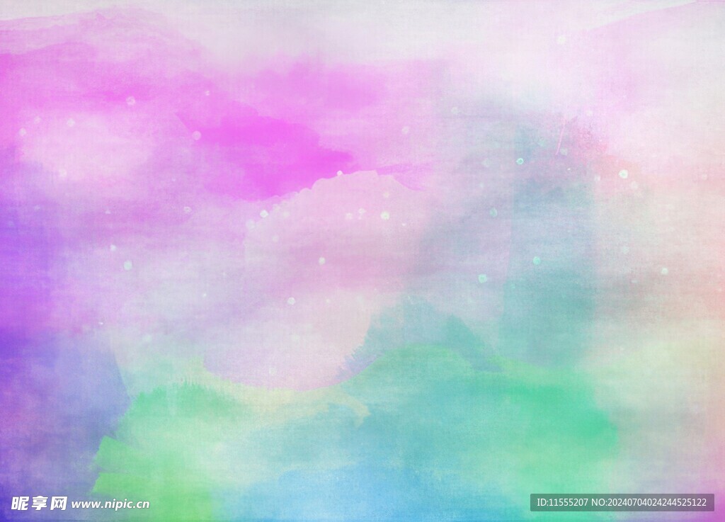 创意水彩抽象艺术画水彩晕染