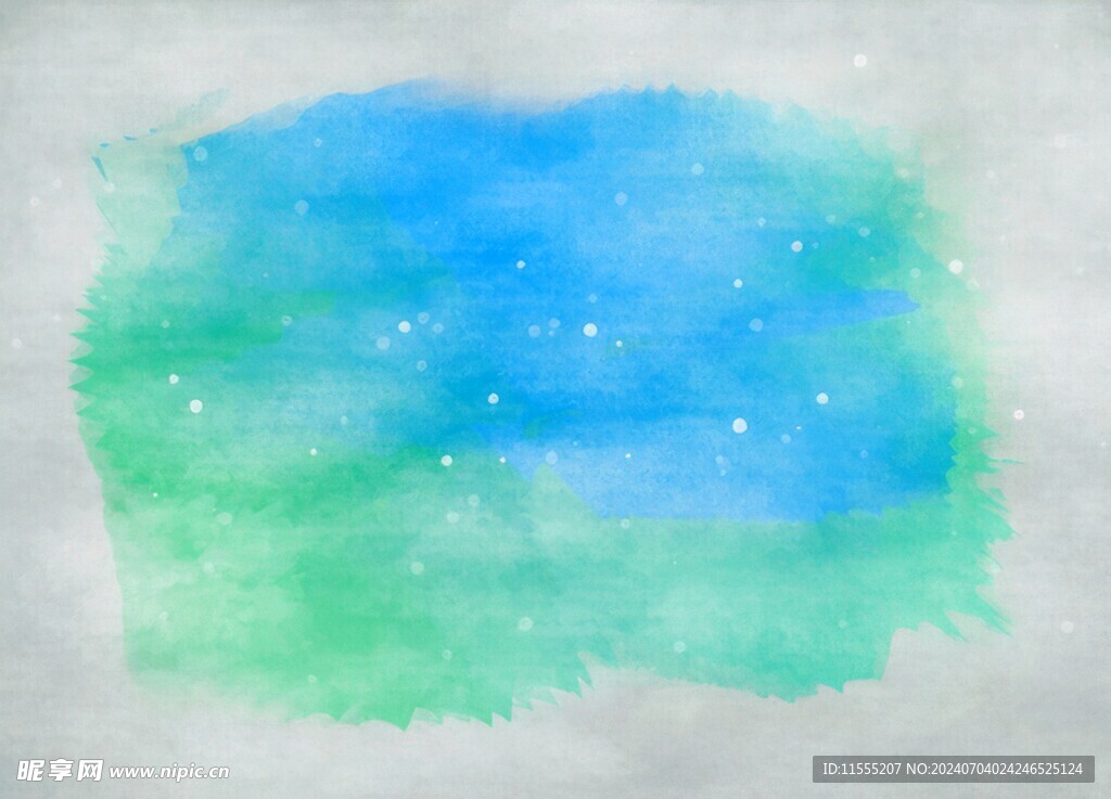 创意水彩抽象艺术画水彩晕染