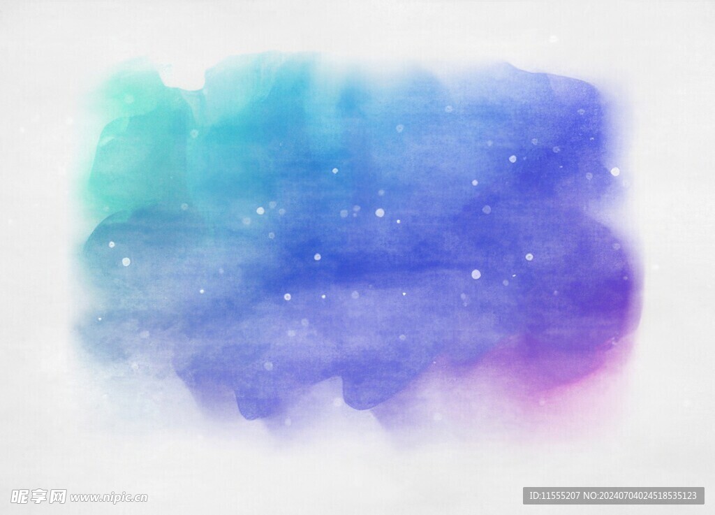 创意水彩抽象艺术画水彩晕染