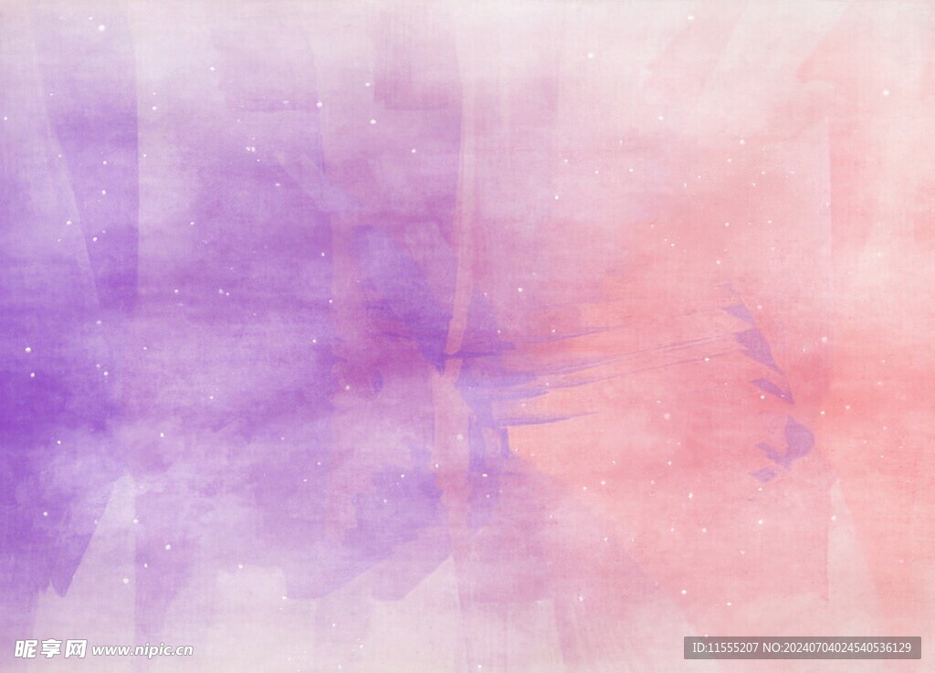 创意水彩抽象艺术画水彩晕染
