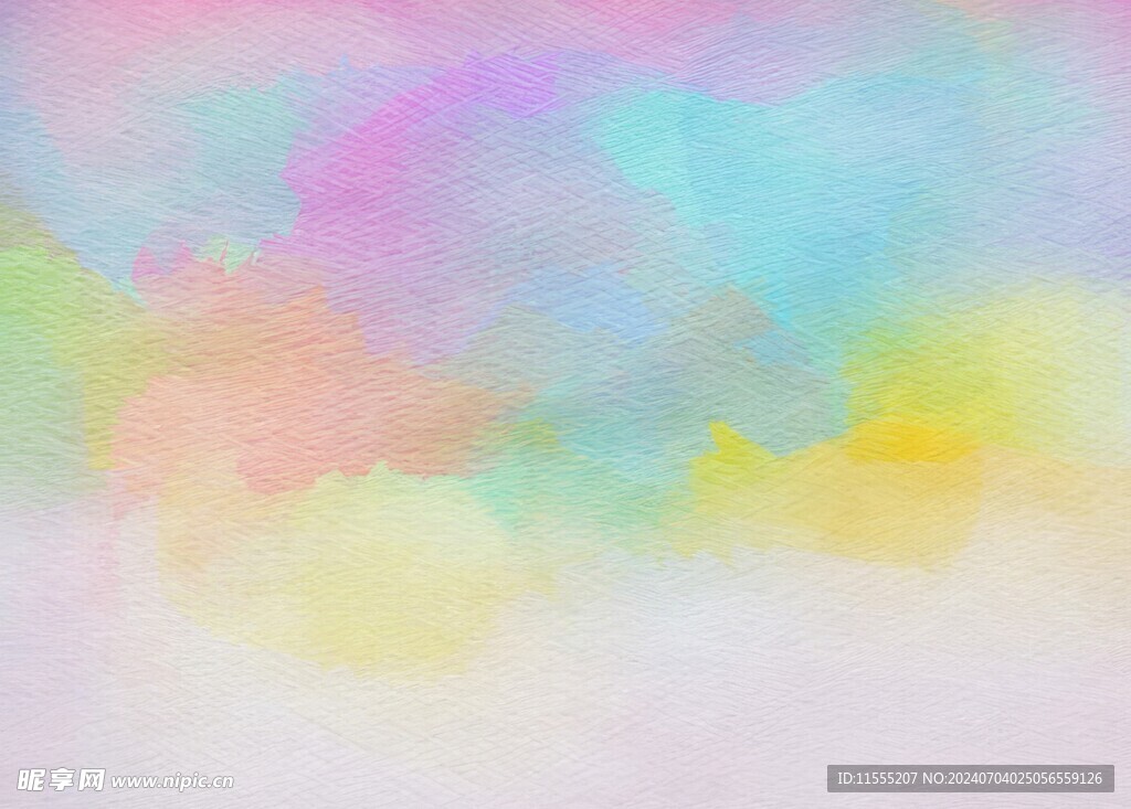 创意水彩抽象艺术画水彩晕染