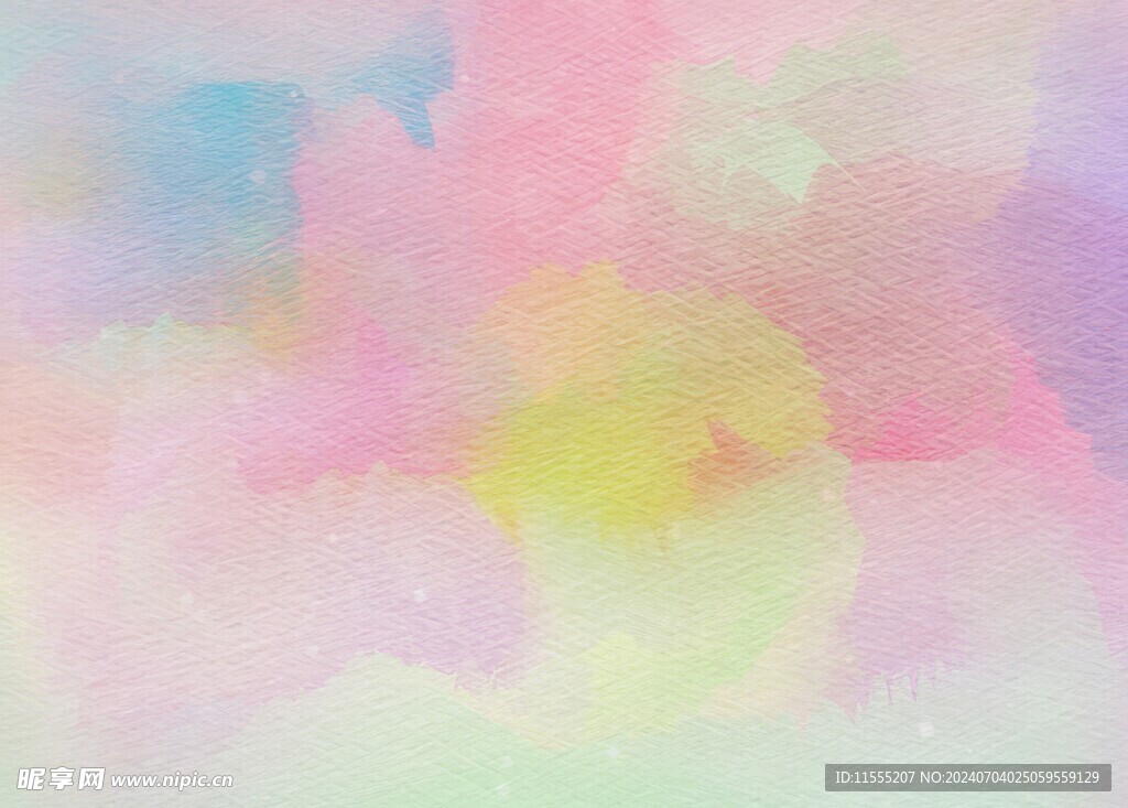 创意水彩抽象艺术画水彩晕染