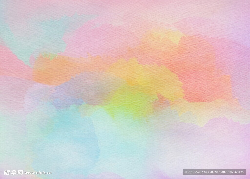 创意水彩抽象艺术画水彩晕染