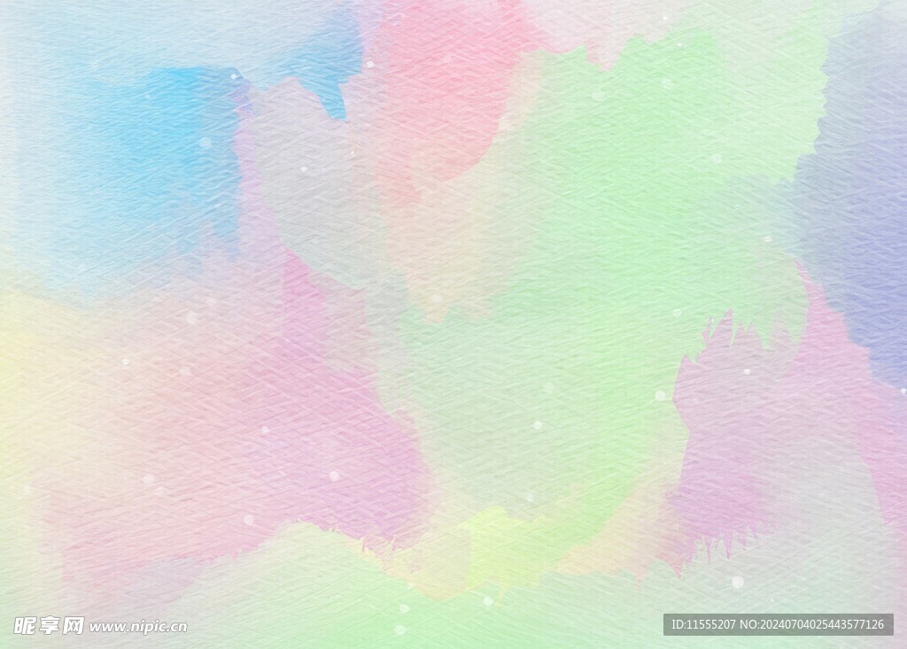 创意水彩抽象艺术画水彩晕染
