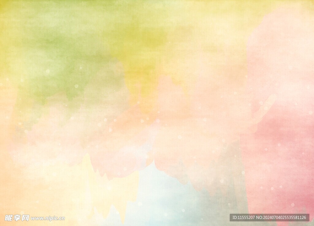 创意水彩抽象艺术画水彩晕染