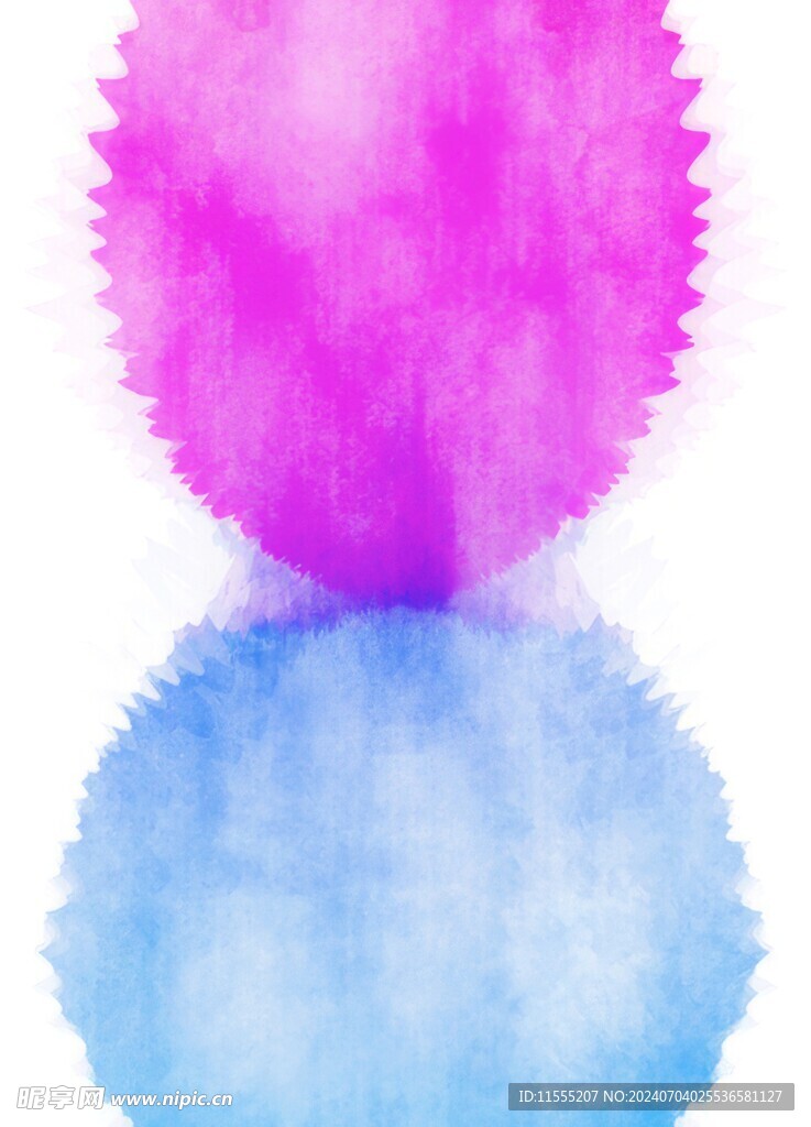 创意水彩抽象艺术画水彩晕染
