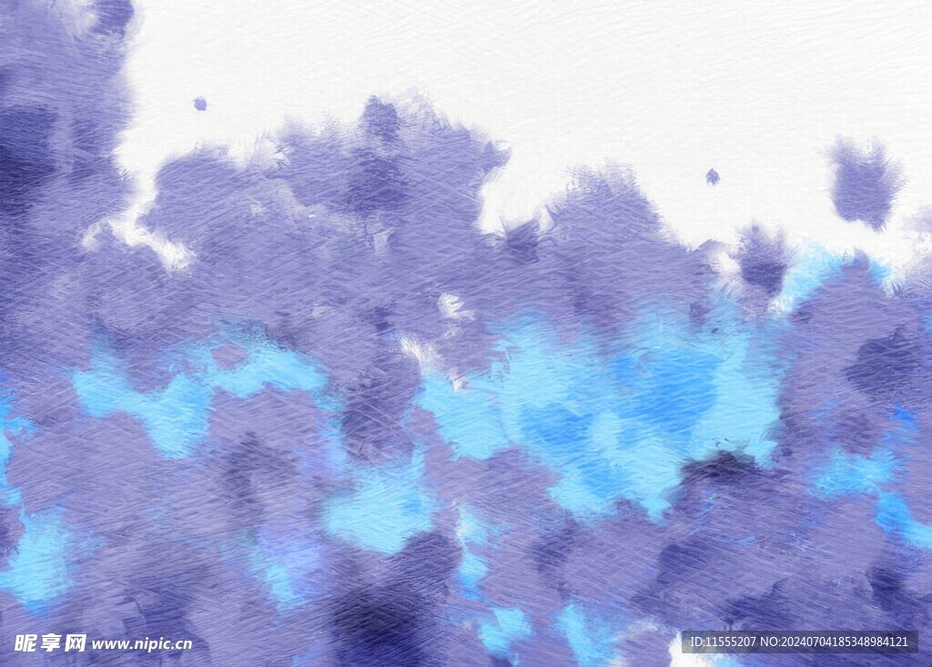 创意水彩抽象艺术画水彩晕染