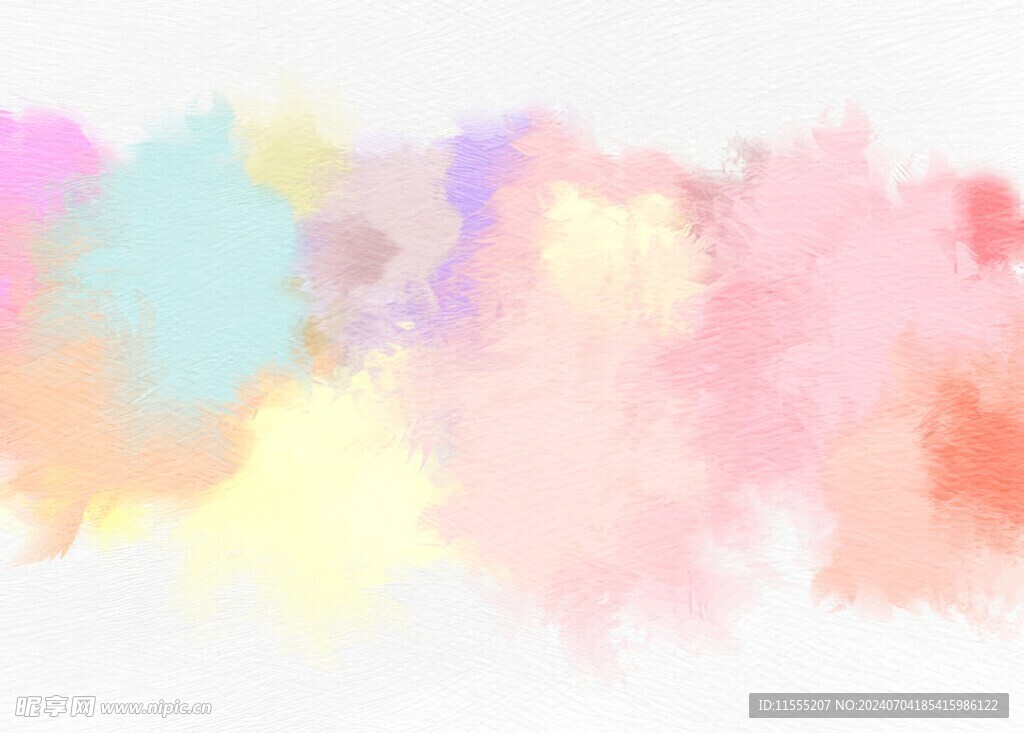 创意水彩抽象艺术画水彩晕染