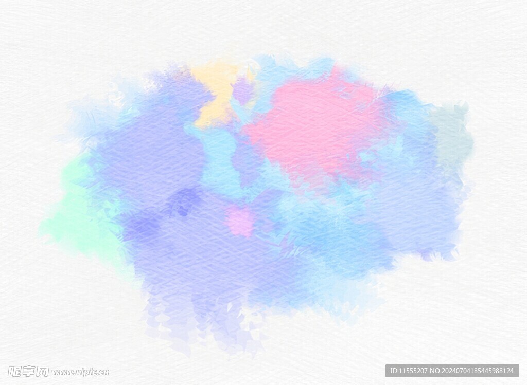 创意水彩抽象艺术画水彩晕染