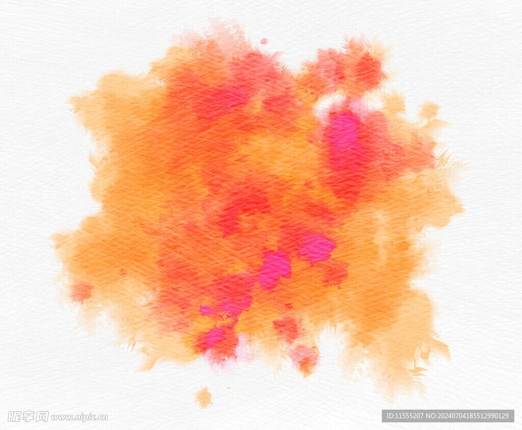 创意水彩抽象艺术画水彩晕染