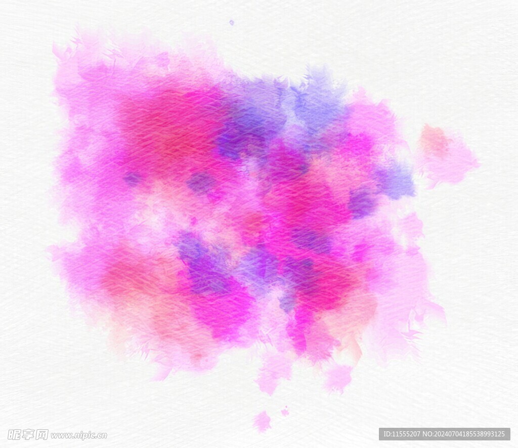 创意水彩抽象艺术画水彩晕染