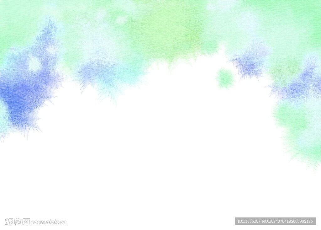 创意水彩抽象艺术画水彩晕染