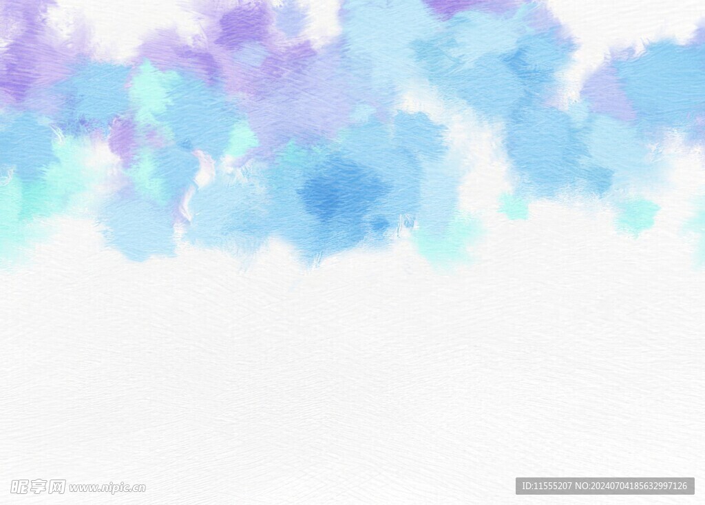 创意水彩抽象艺术画水彩晕染