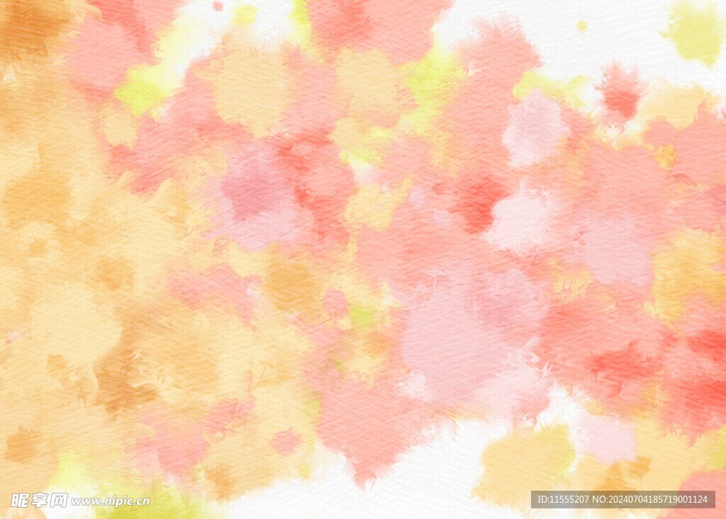 创意水彩抽象艺术画水彩晕染