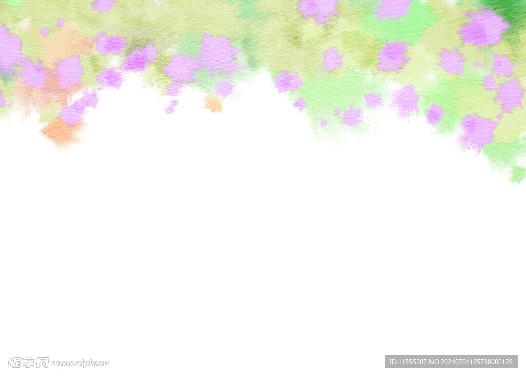 创意水彩抽象艺术画水彩晕染