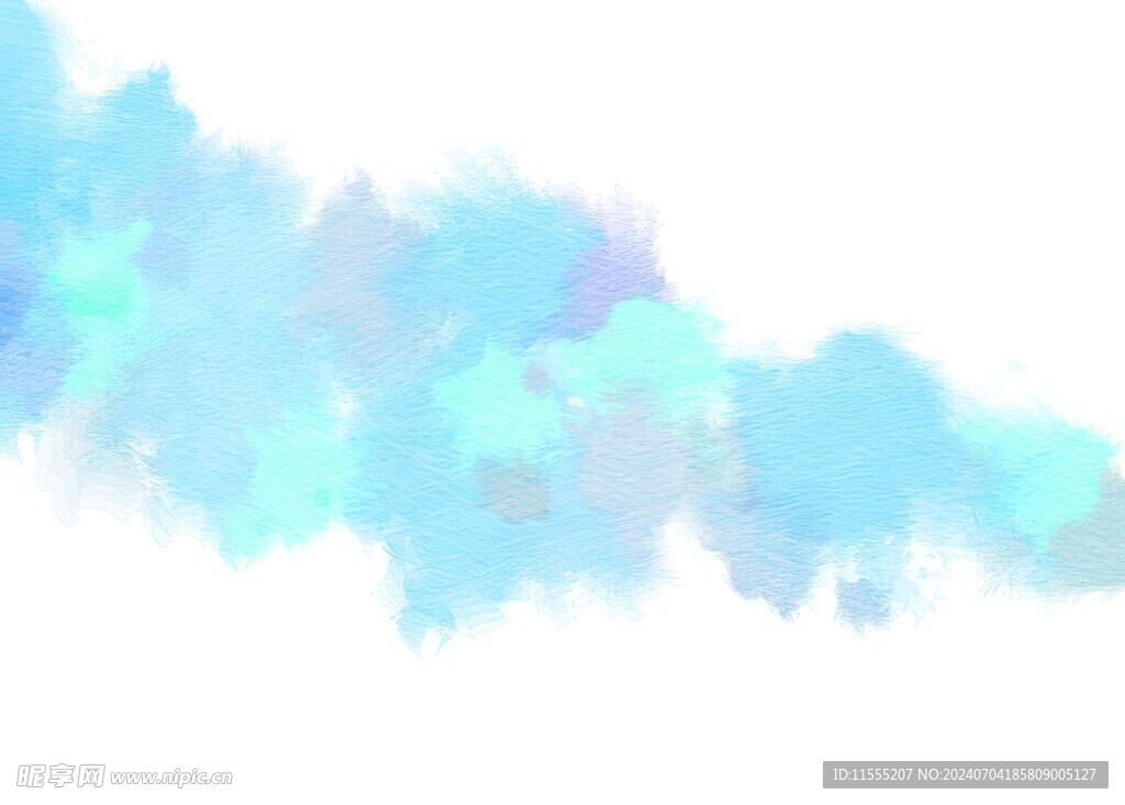 创意水彩抽象艺术画水彩晕染
