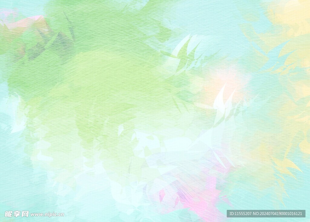 创意水彩抽象艺术画水彩晕染