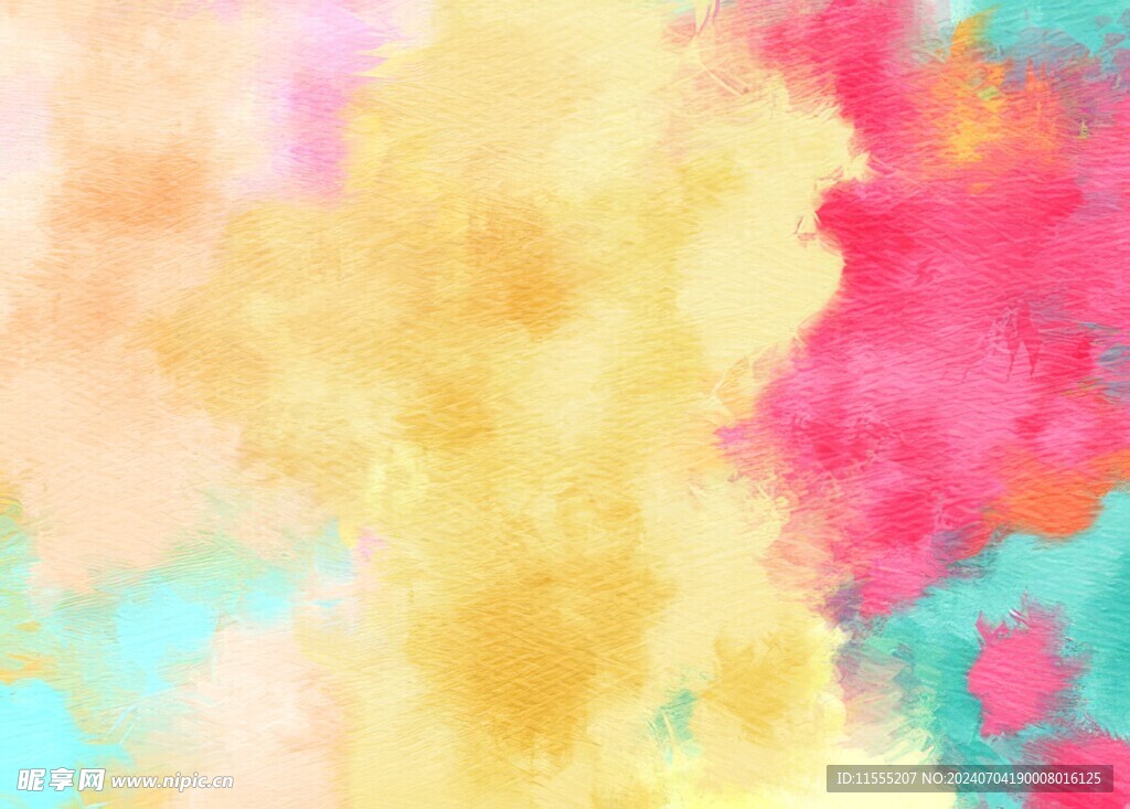 创意水彩抽象艺术画水彩晕染