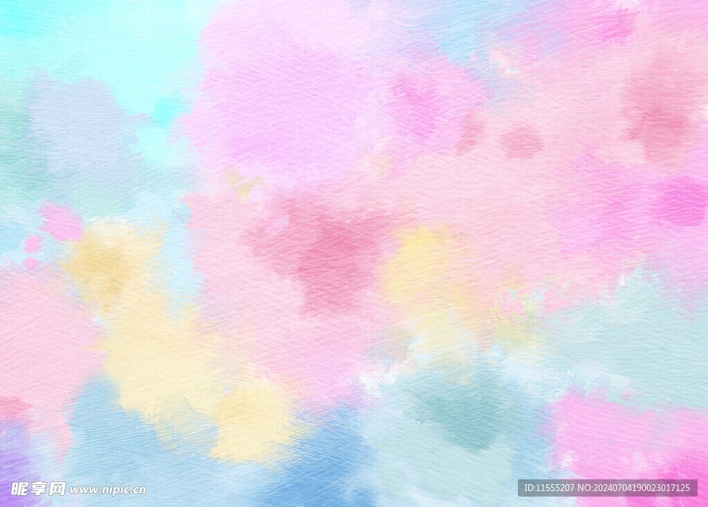 创意水彩抽象艺术画水彩晕染