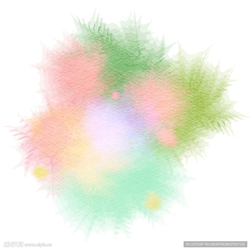 创意水彩抽象艺术画水彩晕染