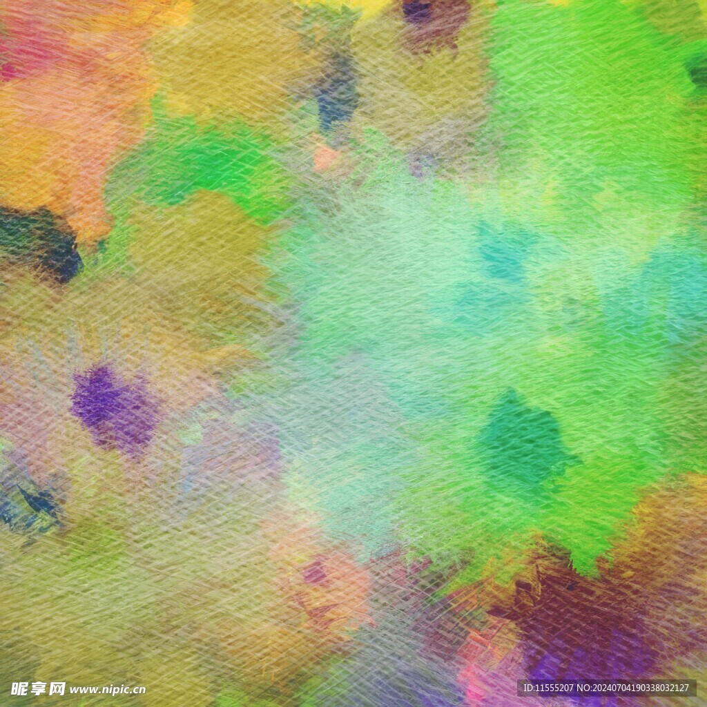 创意水彩抽象艺术画水彩晕染