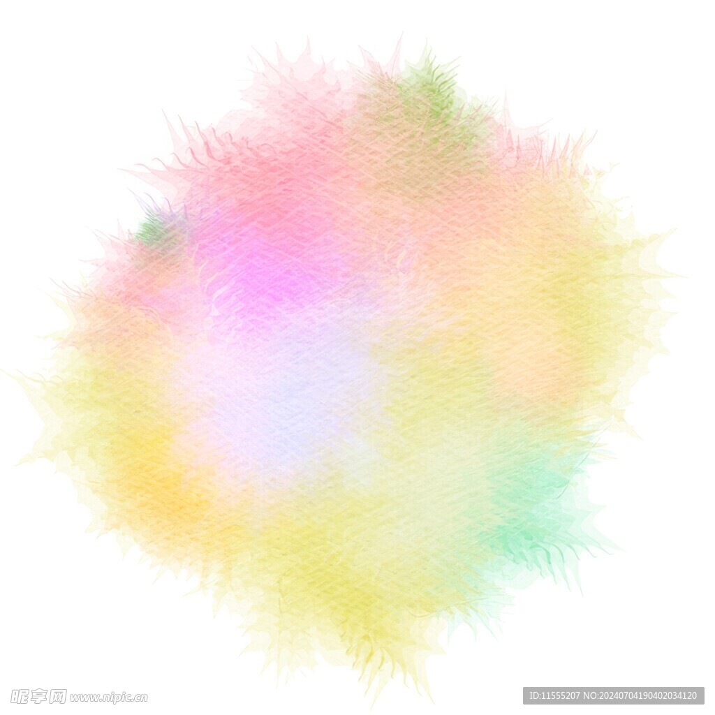 创意水彩抽象艺术画水彩晕染