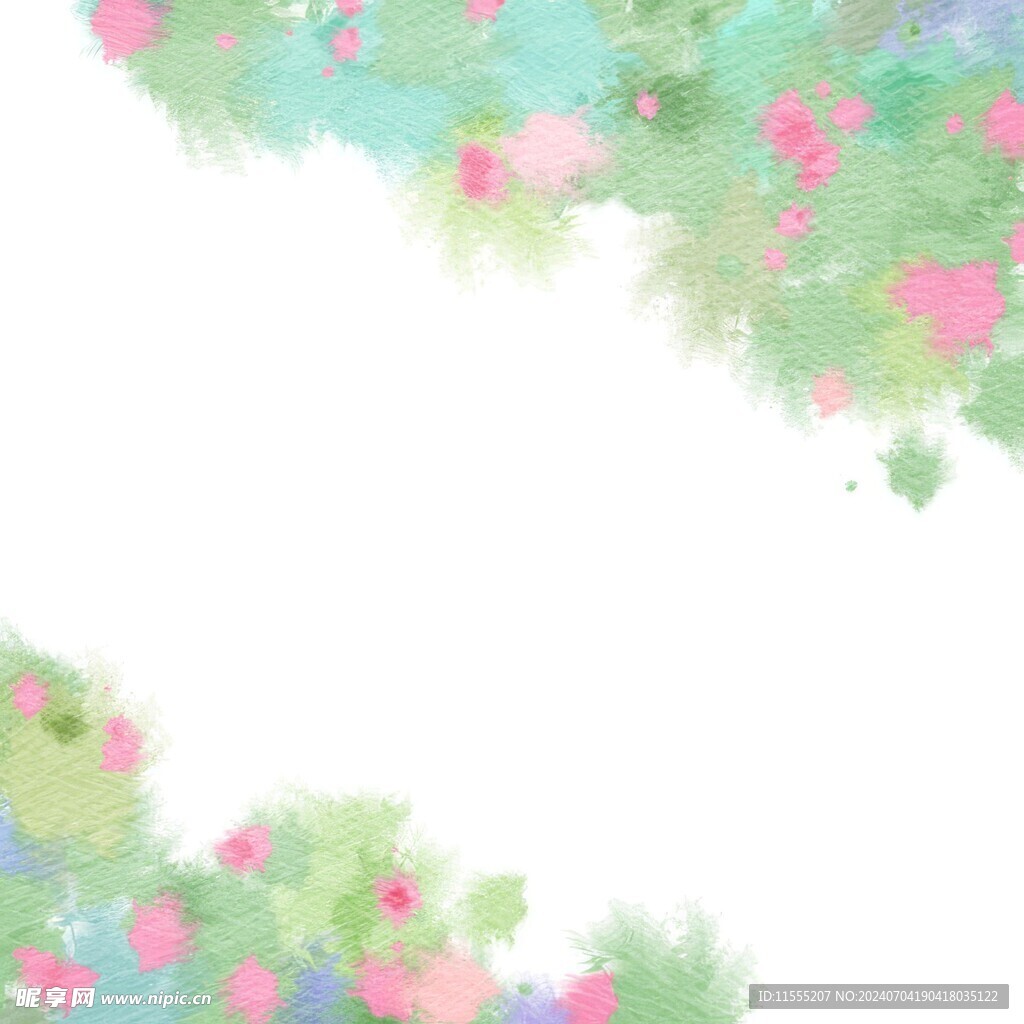 创意水彩抽象艺术画水彩晕染